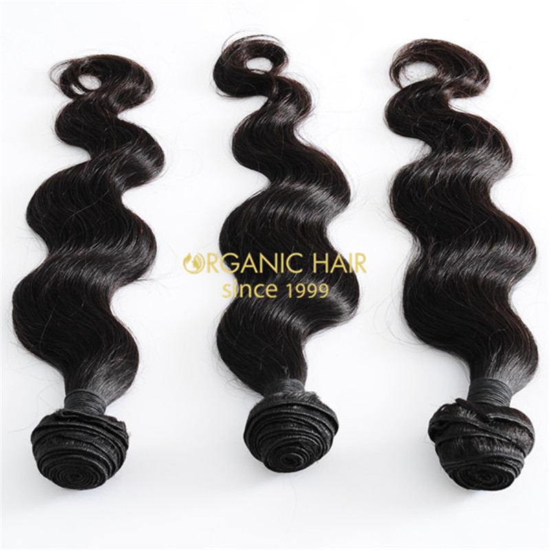 Unprocessed 100 virgin brazilian human hair extension